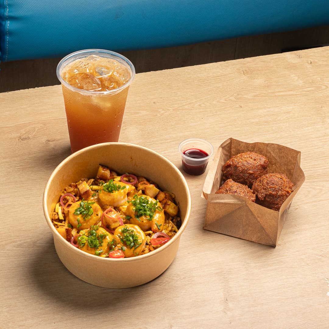 Combo One Pot Con Torrejitas Y Bebida
